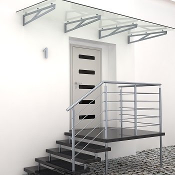 Schody zewnętrzne granitowe